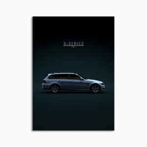 Digital Download - Set 17 - 1170 BMW 3-Series E91 Estate 2006-2011 - Blue -