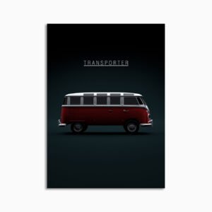 Digital Download - Set 17 - 1181 Volkswagen Transporter T1 1950 - Red