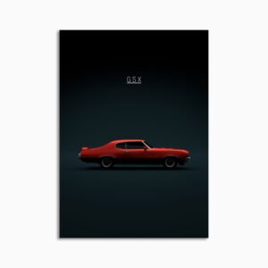 Digital Download - Set 17 - 1186 Buick GSX 1970 - Red -