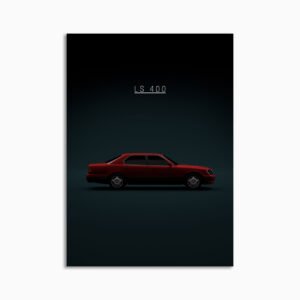 Digital Download - Set 17 - 1199 Lexus LS 400 UCF20 XF20 - Red