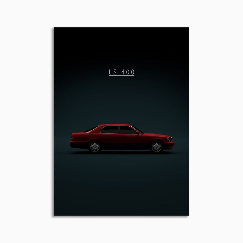 1199-Lexus-LS-400-UCF20-XF20---Red-Displate