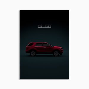 Digital Download - Set 18 - 1202 Ford Explorer 2016 - Red