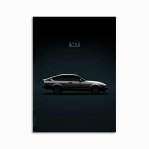 Digital Download - Set 18 - 1205 1986 Alfa Romeo GTV-6 - White
