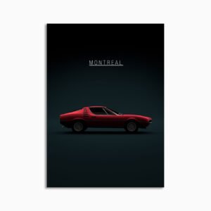 Digital Download - Set 18 - 1210 1970 Alfa Romeo Montreal - Red