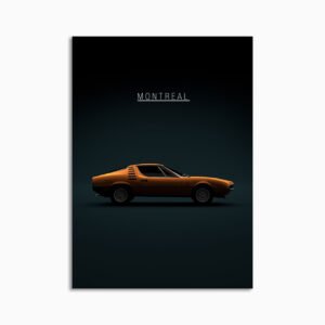 Digital Download - Set 18 - 1211 1970 Alfa Romeo Montreal - Orange -