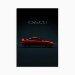 Digital Download - Set 18 - 1219 1999 Acura Integra Type-R - Red