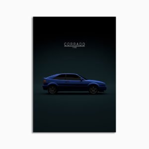 Digital Download - Set 18 - 1237 1995 Volkswagen Corrado VR6- Blue
