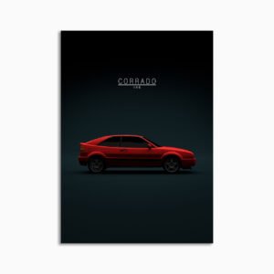 Digital Download - Set 18 - 1238 1995 Volkswagen Corrado VR6- Red