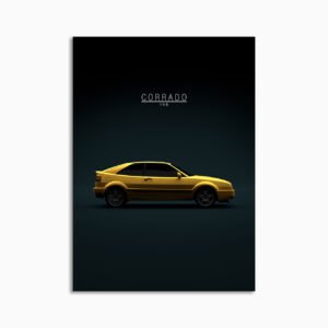 Digital Download - Set 18 - 1239 1995 Volkswagen Corrado VR6 - Yellow