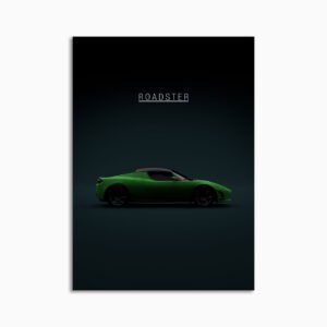 Digital Download - Set 18 - 1248 Tesla Roadster Sport 2011 - Green