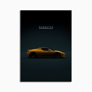 Digital Download - Set 18 - 1249 Tesla Roadster Sport 2011 - Orange