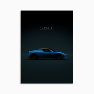 Digital Download - Set 18 - 1250 Tesla Roadster Sport 2011 - Blue