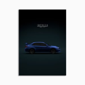 Digital Download - Set 18 - 1252 Subaru Impreza WRX STi 2011 - Blue