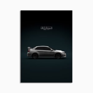Digital Download - Set 18 - 1253 Subaru Impreza WRX STi 2011 - White