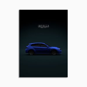 Digital Download - Set 19 - 1258 2008 Subaru Impreza WRX STi - Blue
