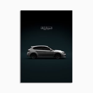 Digital Download - Set 19 - 1259 2008 Subaru Impreza WRX STi - White