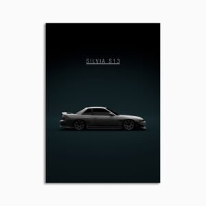 Digital Download - Set 19 - 1272 Nissan Silvia S13 G-Corporation 1988 - White