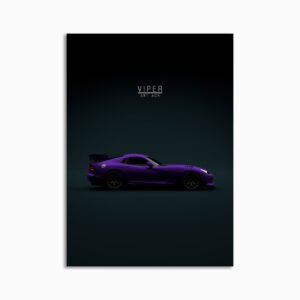 Digital Download - Set 20 - 1321 Dodge Viper ACR 2016 Purple