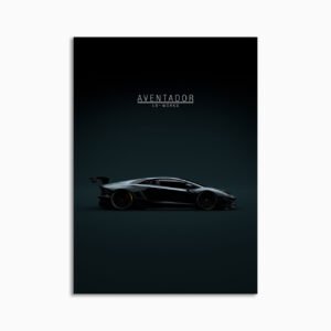 Digital Download - Set 20 - 1323 2011 Lamborghini Aventador LB WORKS Limited - black -