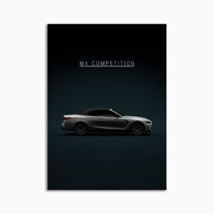 Digital Download - Set 20 - 1332 BMW M4 Convertible 2025 - Grey