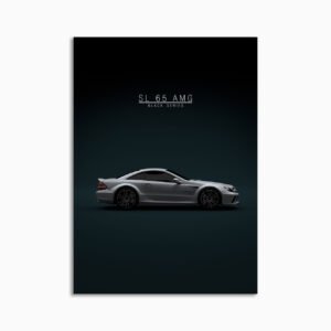 Digital Download - Set 20 - 1354 2009 Mercedes-Benz SL 65 AMG Black Series - Grey