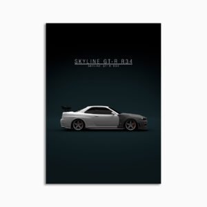 Digital Download - Set 21 - 1364 Nissan Skyline R34 V-spec Performance