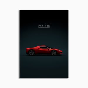 Digital Download - Set 21 - 1374 2021 Ferrari 296 GTB - Red