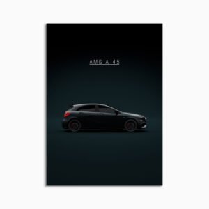 Digital Download - Set 21 - 1392 Mercedes-Benz A45 AMG 2017 - Black -