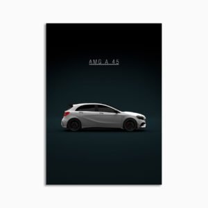 Digital Download - Set 21 - 1392 Mercedes-Benz A45 AMG 2017 - White