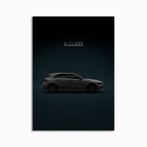 Digital Download - Set 21 - 1398 Mercedes-Benz A-Class 2021 - Grey -