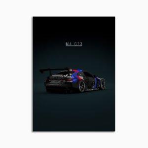 Digital Download - Set 21 - 1466 BMW M4 GT3 - No 1 - Back