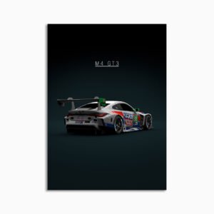 Digital Download - Set 21 - 1467 BMW M3 GT3 - Turner Motorsport 96 - Back