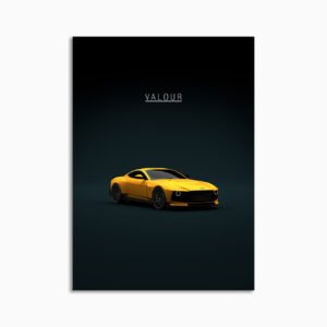 Digital Download - Set 22 - 1541 Aston Martin Valour 2024 - Yellow - front
