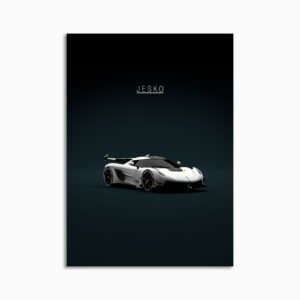 Digital Download - Set 22 - 1546 Koenigsegg Jesko White - Front