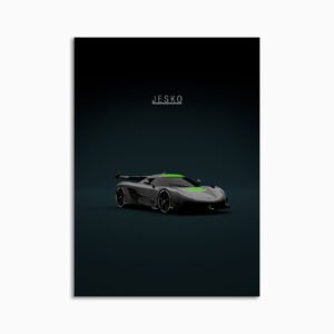 Digital Download - Set 22 - 1550 Koenigsegg Jesko Grey - Front