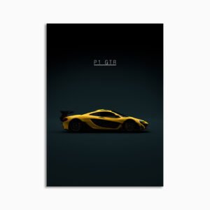 Digital Download - Set 23 - 1557 McLaren P1 GTR - Yellow