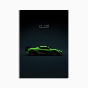 Digital Download - Set 23 - 1561 McLaren P1 GTR - Green