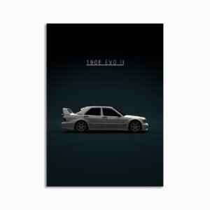 Digital Download - Set 23 - 1562 Mercedes-Benz 190E EVO II - White