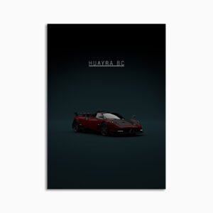 Digital Download - Set 23 - 1562 Pagani Huayra BC - Red Front