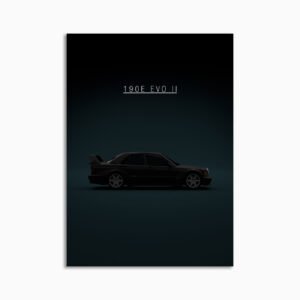 Digital Download - Set 23 - 1565 Mercedes-Benz 190E EVO II - Black