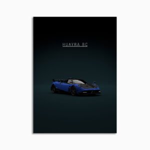 Digital Download - Set 23 - 1565 Pagani Huayra BC - Blue Front
