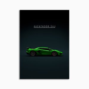 Digital Download - Set 23 - 1570 Lamborghini Aventador SVJ - Green