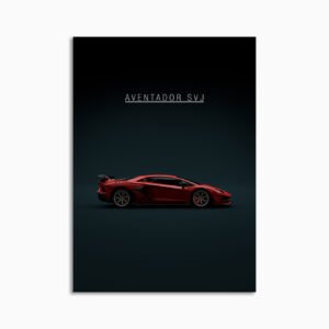 Digital Download - Set 23 - 1573 Lamborghini Aventador SVJ - Red
