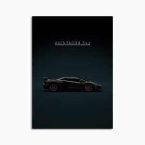 Digital Download - Set 23 - 1574 Lamborghini Aventador SVJ - black