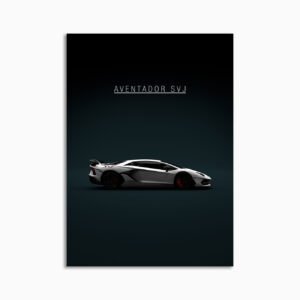 Digital Download - Set 23 - 1578 Lamborghini Aventador SVJ - White