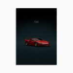 Digital Download - Ferrari F40 1992 - Red Front
