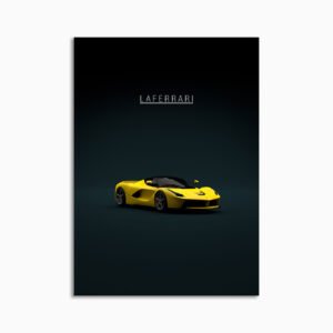 Digital Download - Set 23 - 1590 Ferrari LaFerrari Yellow Front