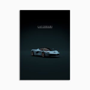 Digital Download - Set 23 - 1594 Ferrari LaFerrari Blue Front