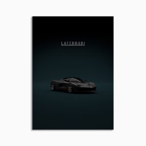 Digital Download - Set 23 - 1597 Ferrari LaFerrari Black Front