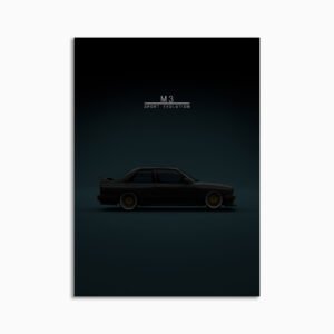 Digital Download - Set 23 - 1609 BMW M3 E30 Evo 3 Black